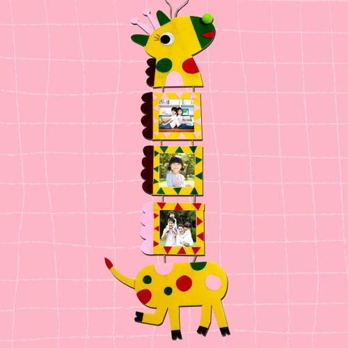 [만들기대장] 펠트 키다리기린 액자만들기