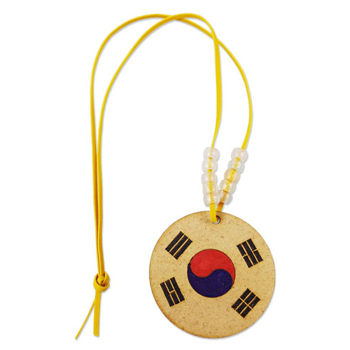 [아이꿈만들기] 태극기 자외선목걸이