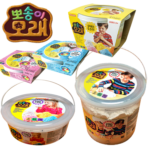 [도너랜드] 뽀송이모래 낱색 (9종 택1)