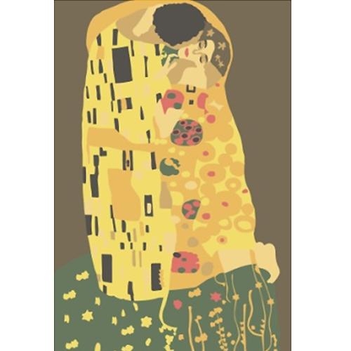 [BOOKYART] 명화그리기小_키스(1261)