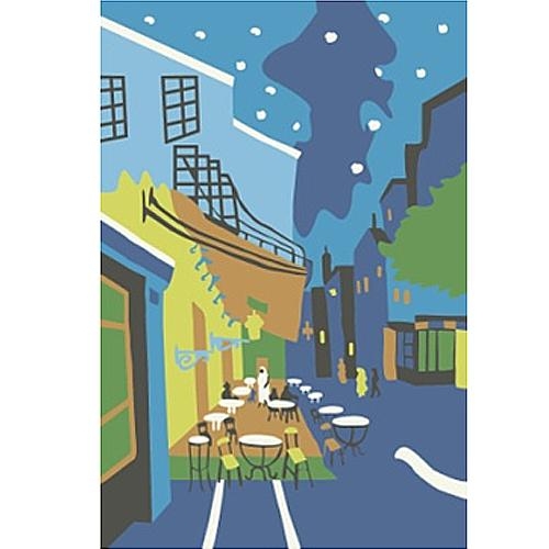 [BOOKYART] 명화그리기小_밤의 카페 테라스(1248)