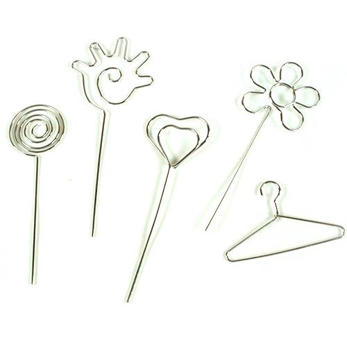 만들기재료_메모꽂이철사(5type)